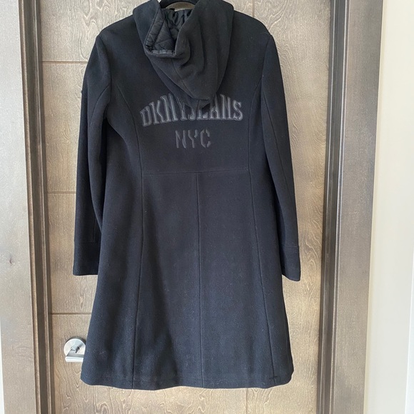 DKNY Jeans Black coat - Picture 5 of 10